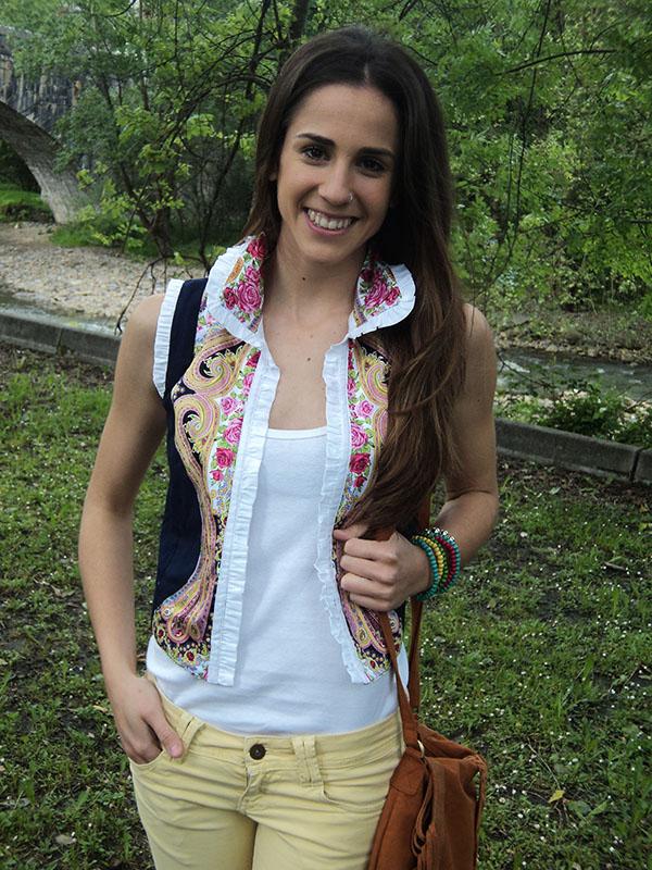 Chaleco Frida de Libe llule casual look