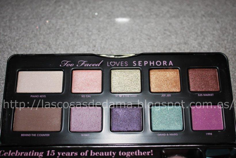 Too Faced Love Sephora - Celebrating 15 years of beauty together Too Faced Love Sephora - Celebrating 15 years of beauty together