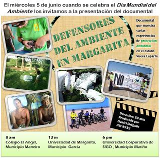 Este miércoles se estrena el documental “Defensores del Ambiente en Margarita”