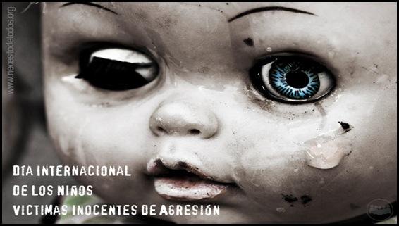 ... de los niños víctimas inocentes de agresión