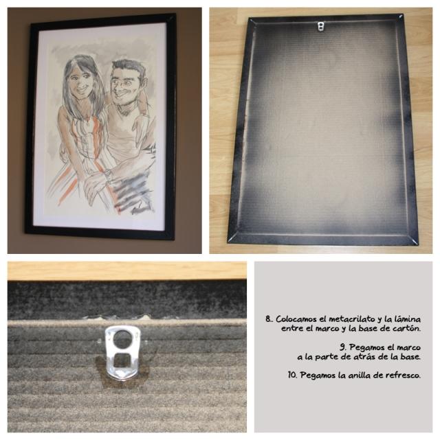 DIY: Cómo se hace un marco con cartón, por Erika DIY: Cómo se hace un marco con cartón, por Erika