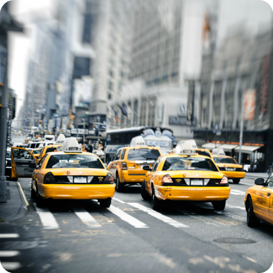 Los taxis de Nueva York Los taxis de Nueva York