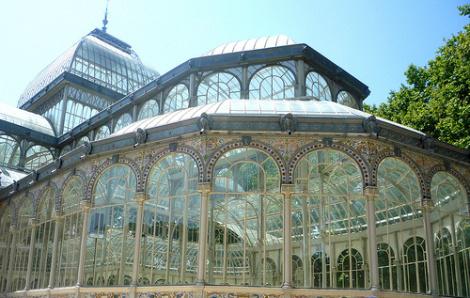 Exterior del Palacio de Cristal MADRID © Federico Romero