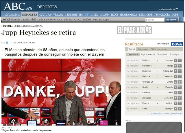 Periodismo siglo XXI. Rubén Uría - Heynckes