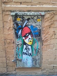 El arte es basura en Base Elements Urban Art Gallery El arte es basura en Base Elements Urban Art Gallery