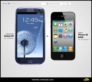 Decídete por tu smartphone gracias a versusio.com versusio