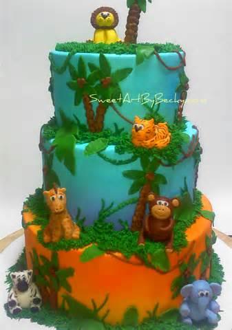 Diseños originales para cupcakes - Pastel safari Diseños originales para cupcakes