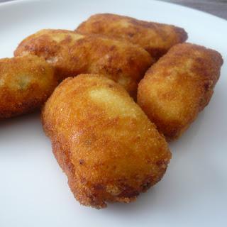 Croquetas de pavo y bacon Croquetas de pavo y bacon