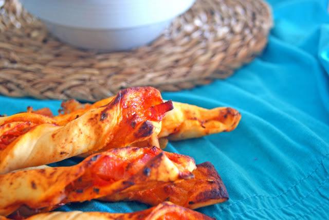 Pizza twists Pizza twists