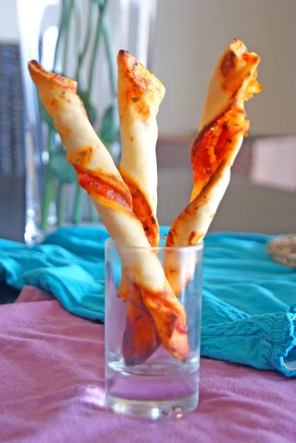 Pizza twists Pizza twists