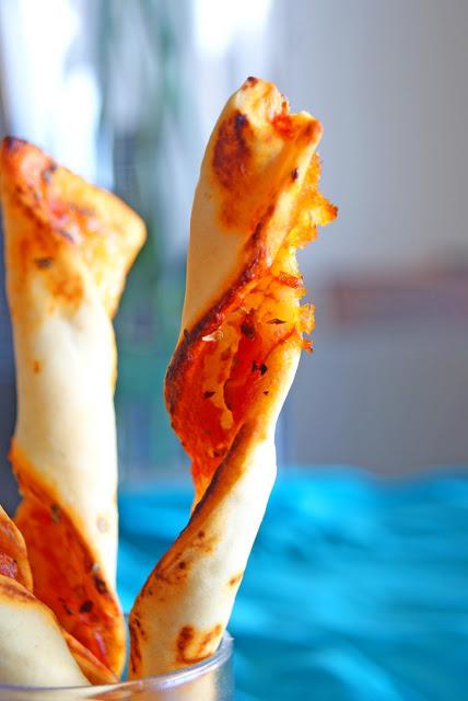 Pizza twists Pizza twists