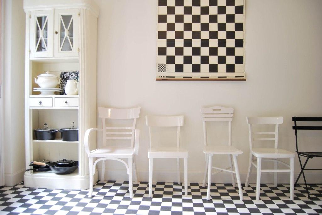 Cocina en black & white - Paperblog