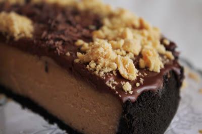 Tarta de queso y crema de cacahuete - Cakes a medida Tarta de queso_crema de cacahuete_tarta americana