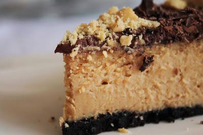 Tarta de queso y crema de cacahuete - Cakes a medida Tarta de queso_crema de cacahuete_tarta americana