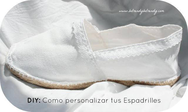 DIY: Cómo personalizar tus propias Espadrilles DIY: Cómo personalizar tus propias Espadrilles