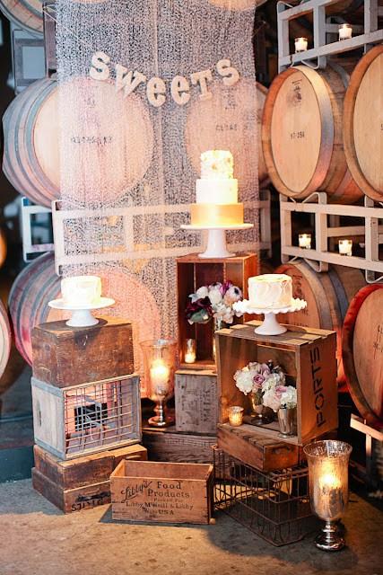 Las cajas de madera son la nueva sensación para bodas