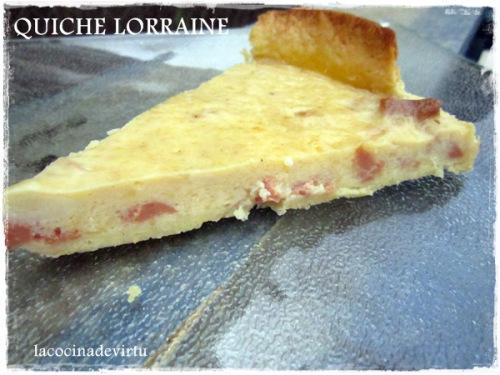 QUICHE LORRAINE Quiche Lorraine
