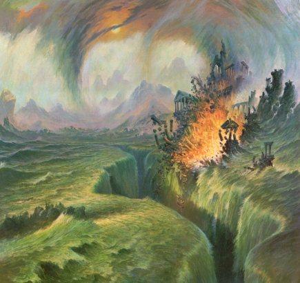 El Arte de “El Silmarillion” (IV) The Fall of Numenor