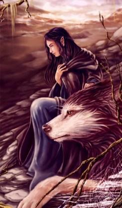 El Arte de “El Silmarillion” (II) Luthien_and_Huan