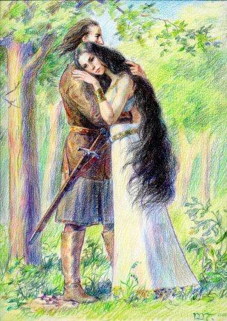 El Arte de “El Silmarillion” (II) Beren_and_Luthien