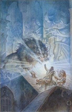 El Arte de “El Silmarillion” (II) Carcharoth