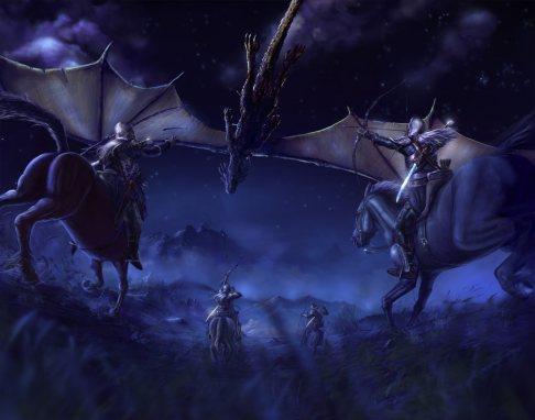 El Arte de “El Silmarillion” (II) fingon_vs_glaurung