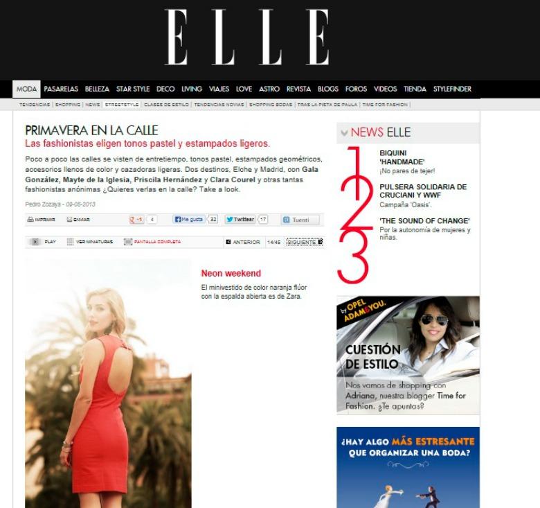 Jornadas EBFW en la revista ELLE Jornadas EBFW en la revista ELLE