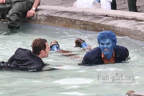 Set de rodaje de 'X-Men: Days of Future Past'