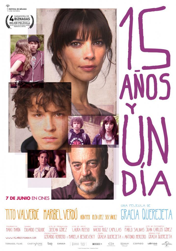 Estrenos del 7 de junio 15 años y un dia