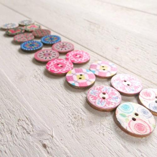 IDEAS… BOTONES MADERA