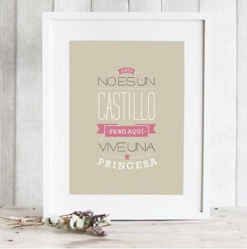 IDEAS… LAMINA PRINCESA