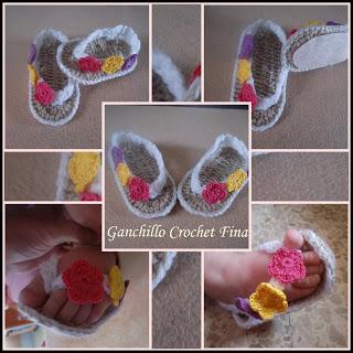SANDALIAS CROCHET SANDALIAS CROCHET
