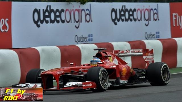 PRUEBAS LIBRES 2 AL GP DE CANADA 2013 - ALONSO TOMA LA PUNTA PRUEBAS LIBRES 2 AL GP DE CANADA 2013 - ALONSO TOMA LA PUNTA