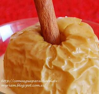 MANZANAS ASADAS AL WHISKY MANZANAS ASADAS AL WHISKY