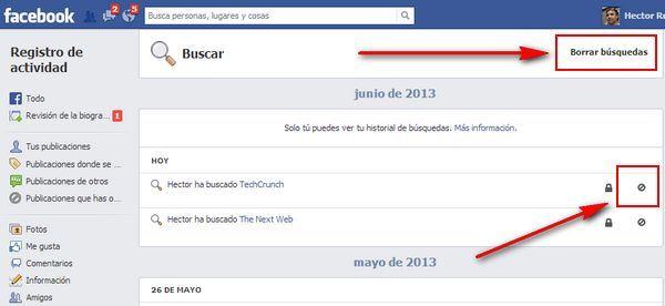 Cómo borrar la historia de búsquedas de Facebook facebook-search-borrar-busquedas