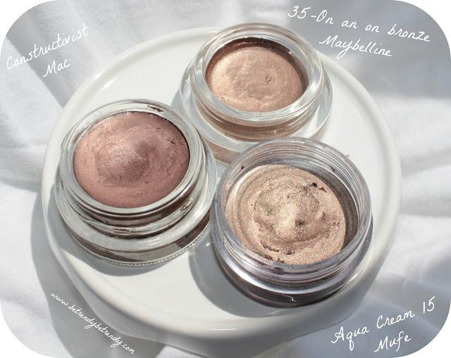 Sombras en crema bronce Sombras en crema bronce