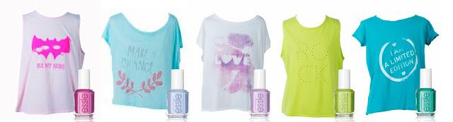 Colecciones de verano de Hip Tee y Essie