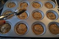 Magdalenas Integrales con Nueces y Corazon de Toffe Magdalenas Integrales con Nueces y Corazon de Toffe