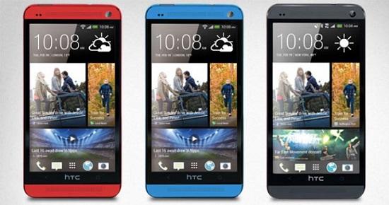 Colores disponibles del HTC One