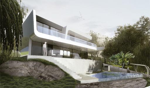 A-cero Projects A-cero presenta un propuesta de paisajismo para la vivienda A-cero Tech ubicada en Barcelona