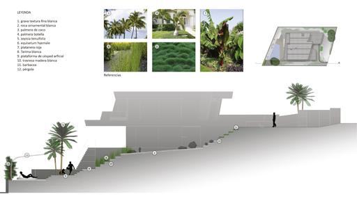 A-cero Projects A-cero presenta un propuesta de paisajismo para la vivienda A-cero Tech ubicada en Barcelona
