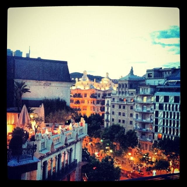 terraza alraire hotel condes barcelona