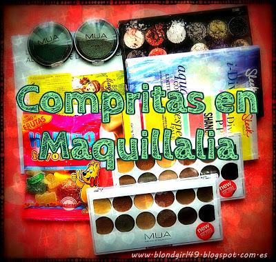 Compritas en Maquillalia [Sleek y MUA]