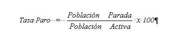 Para entender los problemas de empleo la tasa de paro por si sóla no es un buen indicador Para entender los problemas de empleo la tasa de paro por si sóla no es un buen indicador