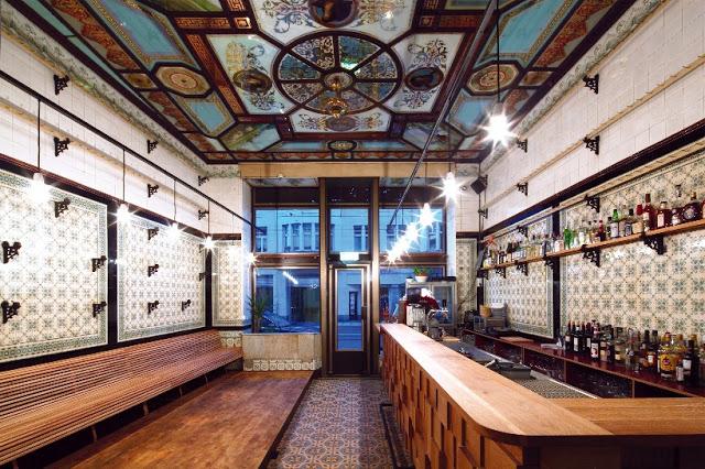 Un bar en una carnicería Un bar en una carnicería