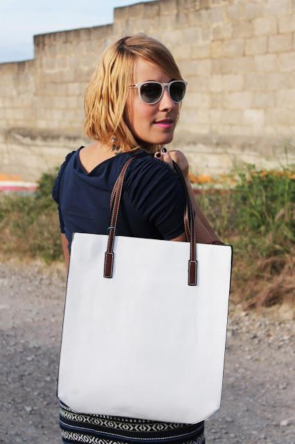 Falda estampado Azteca Falda estampado Azteca