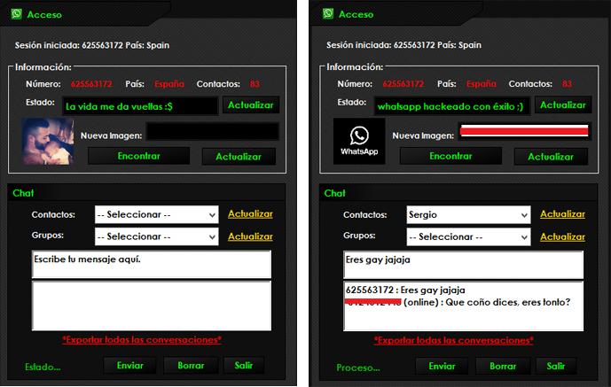 whatsapp spy sh4x app dedicada a espiar por whatsapp