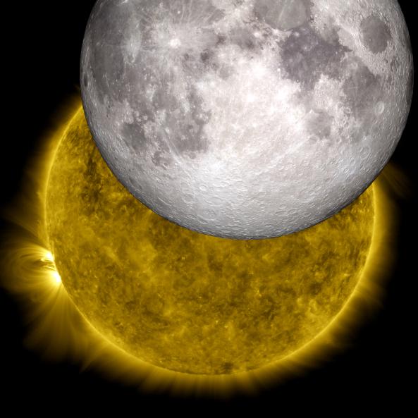 Espectacular imagen de un eclipse recreada a partir de dos sondas Sun_Moon_Full_2k