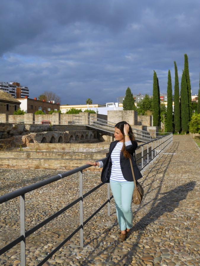 W.I.W: mint & navy W.I.W: mint & navy