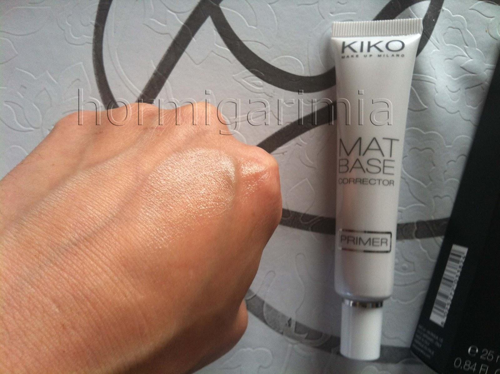MAT BASE CORRECTOR PRIMER DE KIKO MAT BASE CORRECTOR PRIMER DE KIKO